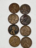 Cent, 2- 1949, 1945, 1949, 1951 D, 1956, 1946, (8 Total)