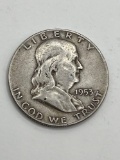 Half Dollar, 1955 D, Franklyn