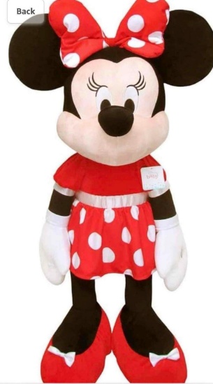 Minnie Mouse 40" Tall When Standing -New
