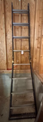 Folding Ladder, 100" Tall