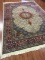 Antique Persian Birjand Rug (Mood w. Fish Design) #571