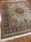Fine Chimo Silk Rug with Persian Medallion Design #567