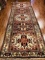 Very Fine Antique Persian Heriz Rug Runner 14x5