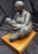 Rare Jose Cuevas Signed Bronze Sculptor 10.5 lbs, 10x8x6 inches