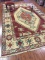 Vintage Turkish Rug Hand Woven Turkey (Free Fedx) #832