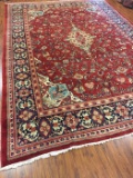 Antique Mahal Persian Rug #594