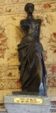 Italian Antique Bronze Venus of Melos Sculpture 18