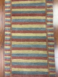 Quality Contemporary Nepalese Runner Rug #239