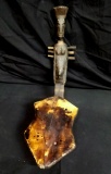 20th Cty Music Instrument of the African Mangbetu People (Democratic Republic of Congo) 23x14x6.5
