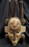 Sunufo Ceremonial Dance Mask from the Ivory Coast 20x12