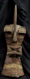 XLG 20th Cty Ceremonial African Songye Tribal Mask 29x10