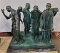 Antique French Rodin Bronze Sculpture w. Provenance 26x25x18