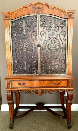 Gorgeous Decorated door Cabinet