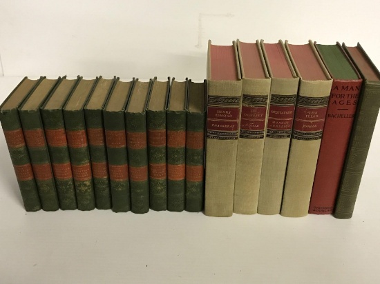 Hardbound Classics and Abe Lincoln Stories books