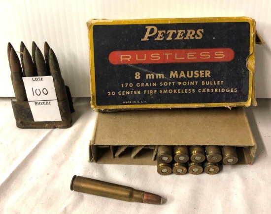 Vintage Ammunition, Military.