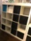 Sixteen Cube Rack with Nine Fabric Cubes.