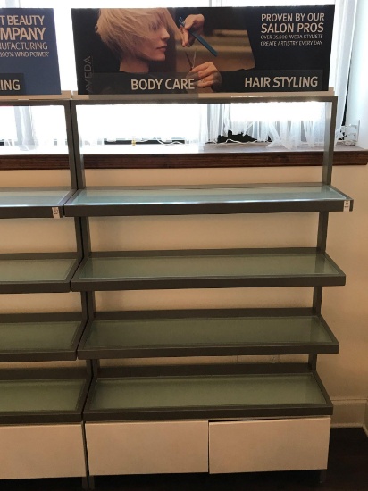 Store Display Product Rack, Shelves and drawers.