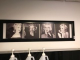 Framed Marilyn Monroe Pictures.