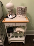 Spa Facial Stand and accessories, Steamer and Heater.