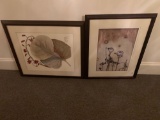Two Framed Interior Decorating Prints