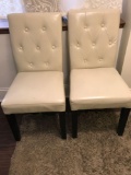 Two Modern Side Chairs