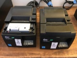 Star TSP 100 Receipt Printers, Qty. 2
