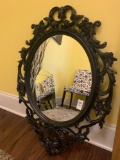 Ornate Antique Style Framed Mirror