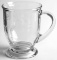 Crystal Cafe Mugs, Heritage by PRINCESS HOUSE, Qty. 4.