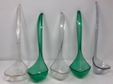 Five Punch Bowl Ladles.