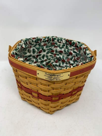 Longaberger Basket Christmas Collection 1997 Edition