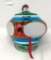 Princess House Decorative Christmas Ornament with Metal Base