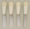 Two Cheese Spreader Sets,(Sets of 4 each) Pavillion by PRINCESS HOUSE