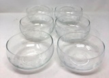 Princess House Heritage, Small Bowls, 6 pieces.