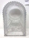 Lead Crystal Mantel Clock Case, Heritage by PRINCESS HOUSE