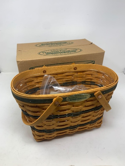 Longaberger Traditions Collection Fellowship Basket 1997 Edition