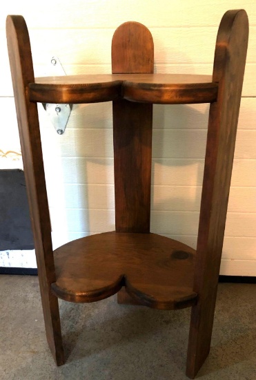 Wood Plant Stand