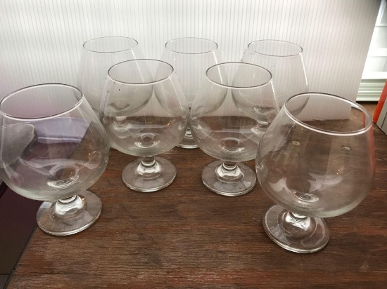 Seven Brandy Glasses