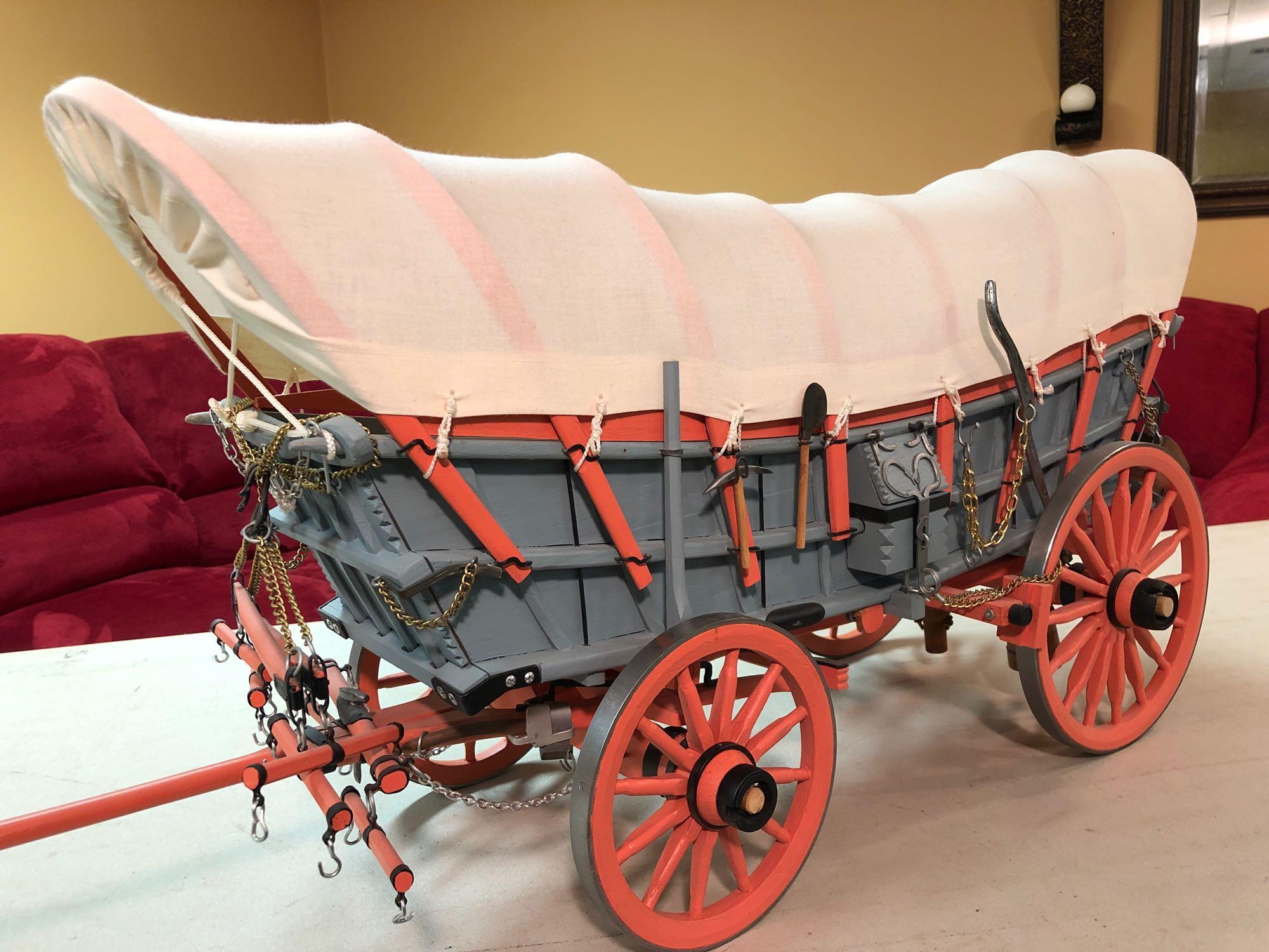 Diagram Of A Conestoga Wagon
