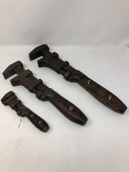 Vintage Adjustable Monkey Wrenches