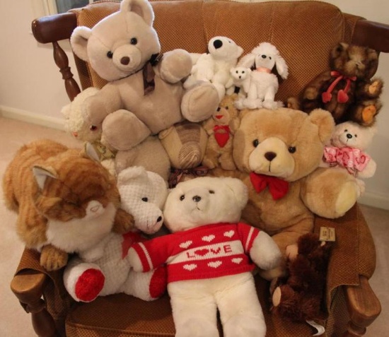 Plush Animals and Teddy Bears