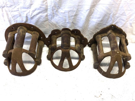 Antique Harness Saddle and Bridle Brackets
