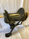 Vintage McClellan Type Army Horse Saddle