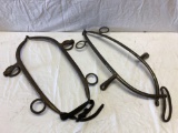 Two sets of Horse Harness Collar Hames