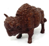 Handcrafted Wooden Bison