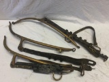 Horse, Coaching, Driving, Carriage Harness Collar Hames