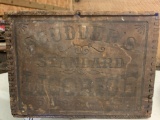 Antique Vintage Advertising Licorice wooden box