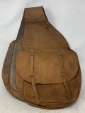 Vintage Leather Saddle Bags