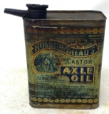 Antique Vintage advertising Axle Oil can