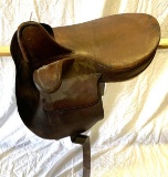 Lady's Side Saddle, Vintage, Leather