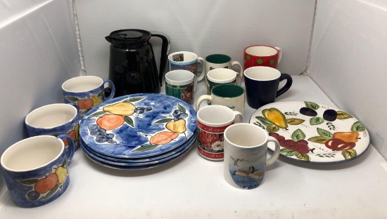 Mug and Plate Lot